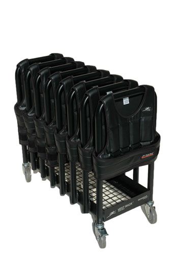 VR8 Vest Rack™ Short & Long Club Vest™ Package, wheeled
