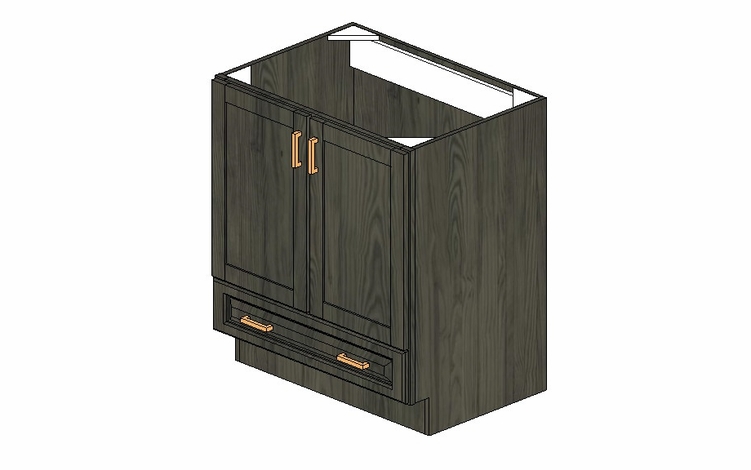 3021DB-Vanity Cabinet:Urbandale Kitchen Cabinet
