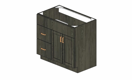 3621DL-VANITY Cabinet:Stonedale Kitchen Cabinet