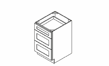 3VDB18-Shaker Grey Vanities
