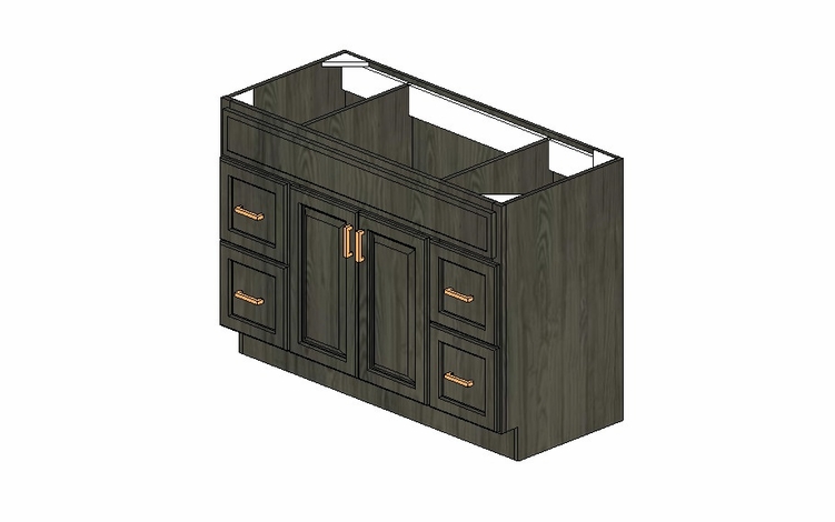 4821D-VANITY Cabinet:Stonedale Kitchen Cabinet
