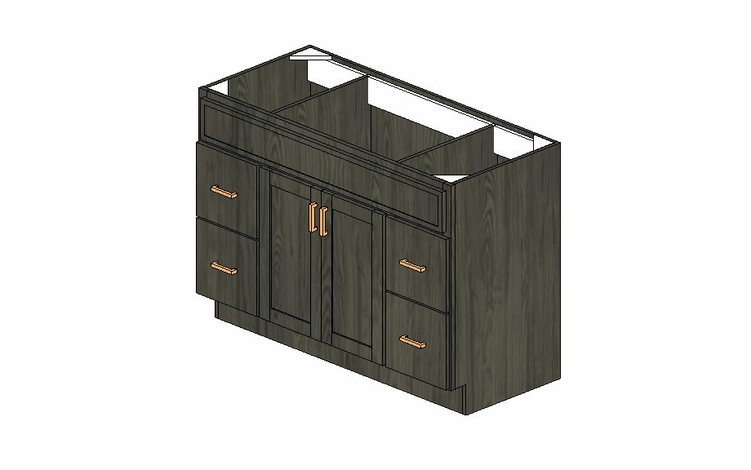 4821D VANITY Cabinet:Stonedale Kitchen Cabinet