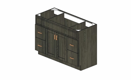 4821D VANITY Cabinet:Stonedale Kitchen Cabinet