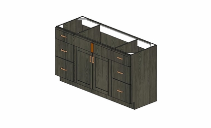 6021D-VANITY Cabinet:Stonedale Kitchen Cabinet