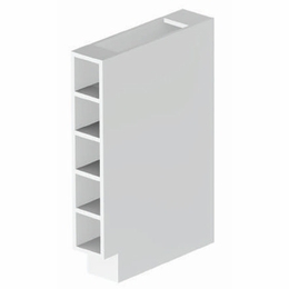 Artesia BWR6: Base Wine Rack: Assembled Kitchen Cabinets