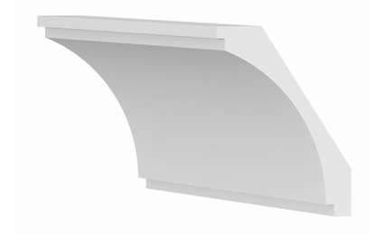 Artesia CVCM: Classic Cove Molding: Assembled Kitchen Cabinets