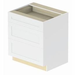 Artesia DB36-3: 3 Drawer Base Cabinet: Assembled Kitchen Cabinets