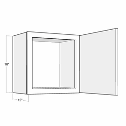 Artisan Moss W2118: 18" High Wall Cabinet: Assembled Kitchen Cabinets