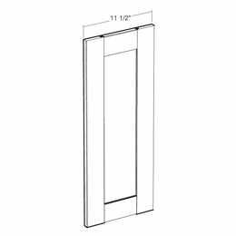 Artisan Moss WDE1236: Wall Decorative End Panel: Assembled Kitchen Cabinets