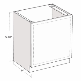 Artisan Silk BO30: 30" Base Oven Cabinet: Assembled Kitchen Cabinets
