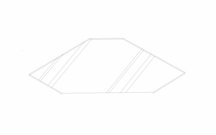 Artisan Silk CW Glass Shelf 24: Corner Wall Glass Shelf: Assembled Kitchen Cabinets