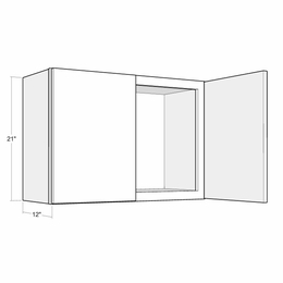 Artisan Silk W2421: 21" High Wall Cabinet: Assembled Kitchen Cabinets
