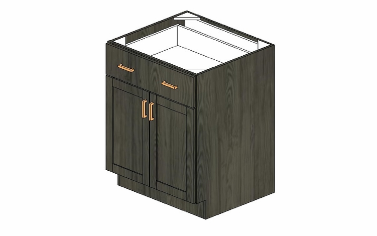 B27-BASE Cabinet:Urbandale Kitchen Cabinet