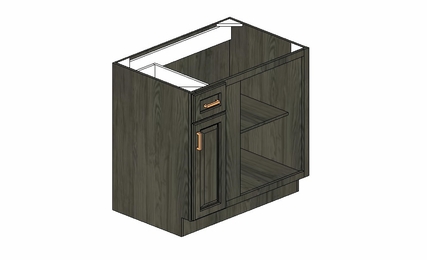 BBC36R42-BASE BLIND CORNER Cabinet:Urbandale Kitchen Cabinet