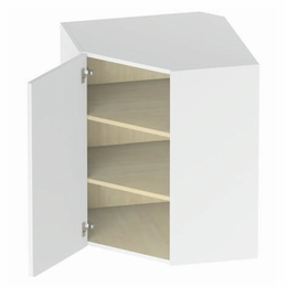 Belmont AWC2412: Angle Wall Cabinet: Assembled Kitchen Cabinets