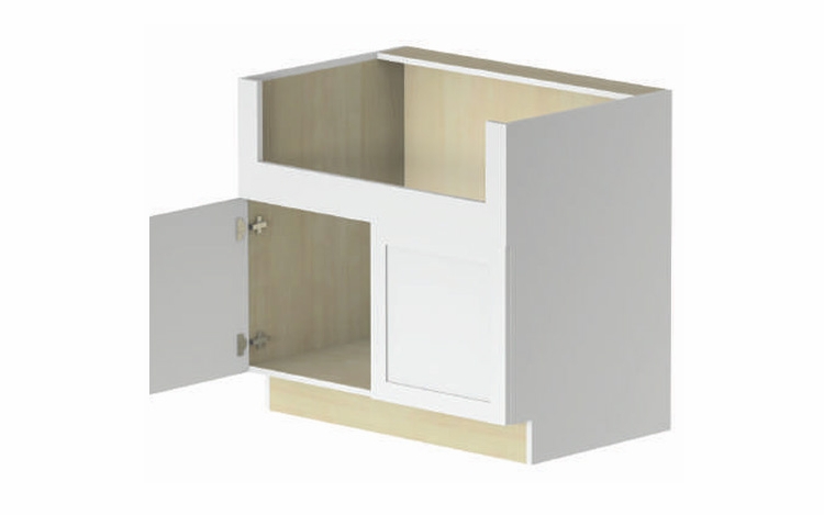 Belmont FSB36: Farm Sink Base Cabinet: Assembled Kitchen Cabinets
