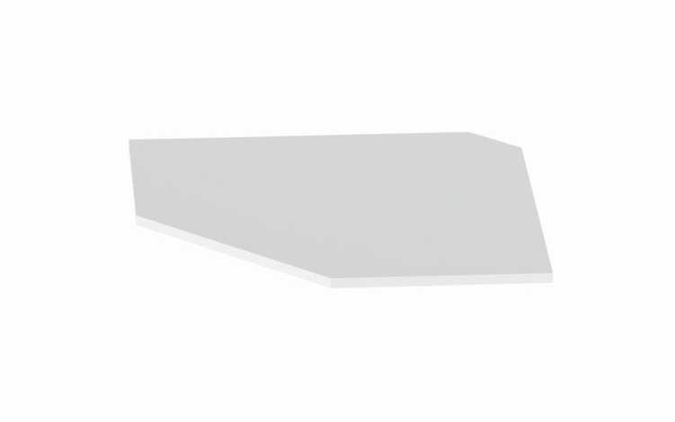 Belmont PAWCLIGHT: Pure White Panel: Assembled Kitchen Cabinets