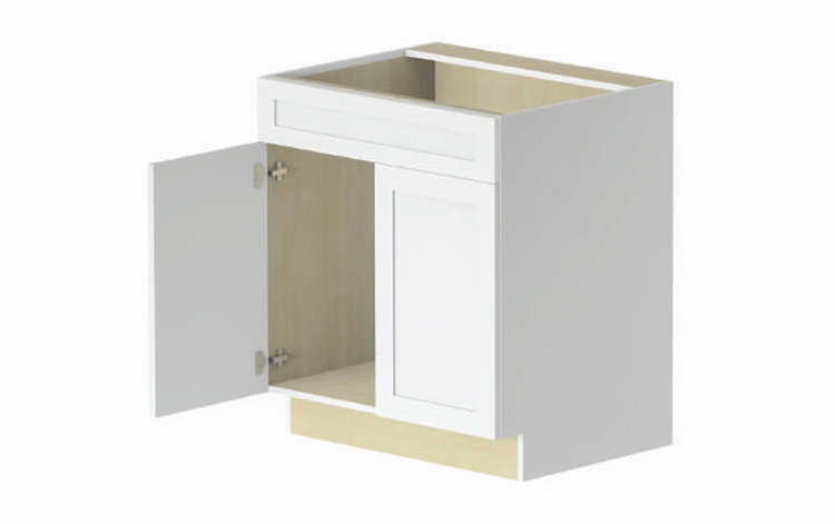 Belmont SB30: Sink Base Cabinet: Assembled Kitchen Cabinets