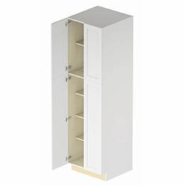 Belmont UC2496: 4 Door Utility Cabinet: Assembled Kitchen Cabinets