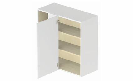 Belmont WBC3336: Wall Blind Corner Cabinet: Assembled Kitchen Cabinets