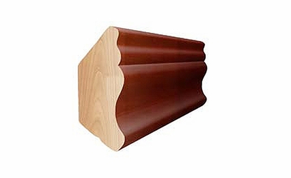 Berwyn Opal Paint CCROWN134: Cove Crown Molding: Assembled Kitchen Cabinets