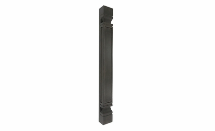 Blaze Black Shaker POLE75-B3: Half Leg: RTA Kitchen Cabinet