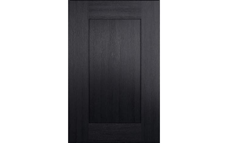 Blaze Black Shaker SMD3015: Sample Door: RTA Kitchen Cabinet