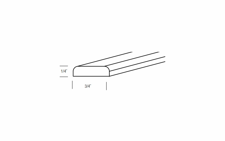 BTM8: Batten Molding: Dover Castle RTA Kitchen Cabinet