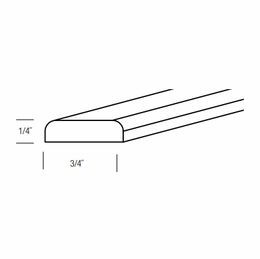 BTM8: Batten Molding: Dover Castle RTA Kitchen Cabinet
