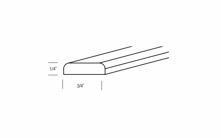BTM8: Batten Molding: Yarmouth Slab RTA Kitchen Cabinet