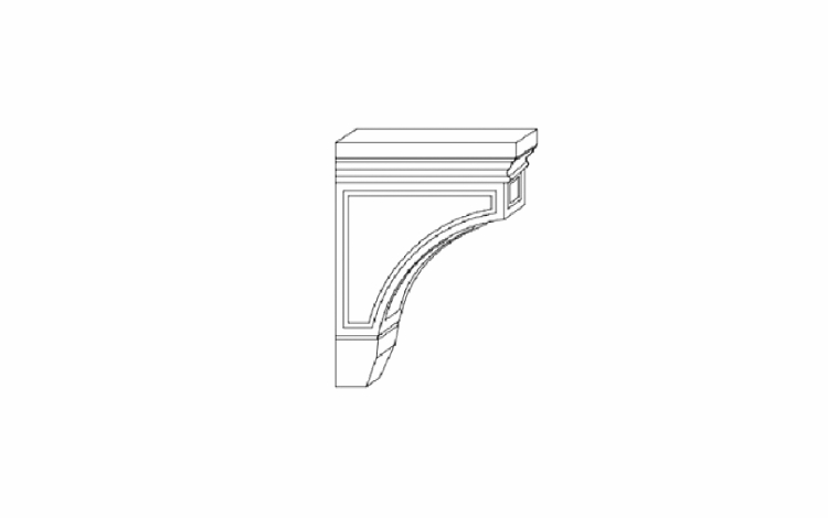 CBL9-CORBEL Accessories:Stonedale Kitchen Cabinet