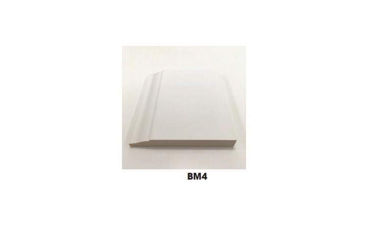 Champagne Shaker BM4: Base Board Molding: RTA Kitchen Cabinet