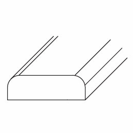 Champagne Shaker SC8: Batten Molding: RTA Kitchen Cabinet