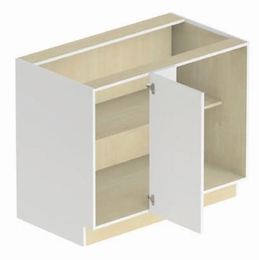 Chelsea BCB45-R: Base Blind Corner Cabinet- Right Hinge Door: Assembled Kitchen Cabinets