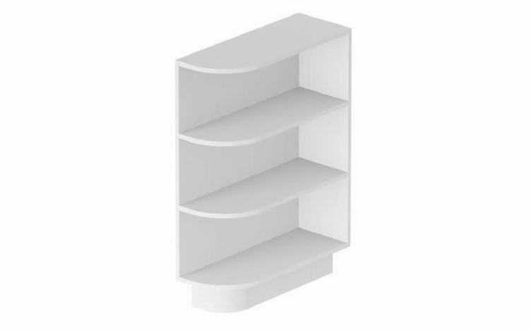 Chelsea BEC9-L: Base Open End Cabinet - Left: Assembled Kitchen Cabinets