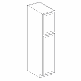 Dartmouth 5-Piece Biscayne U189024-SHELFKIT: Utility Cabinet With Shelfkit: Assembled Kitchen Cabinets