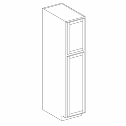 Dartmouth 5-Piece Biscayne U189624-SHELFKIT: Utility Cabinet With Shelfkit: Assembled Kitchen Cabinets
