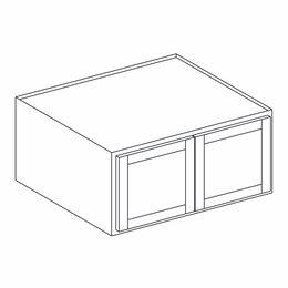Dartmouth 5-Piece Seaport RW3612: Refrigerator Wall Cabinet: Assembled Kitchen Cabinets