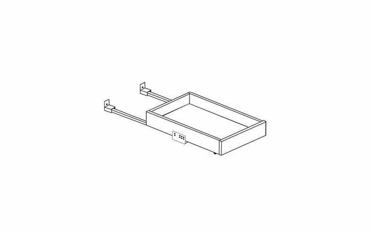Dartmouth Dark Sable POS27: Pull Out Shelf for Base and Tall Cabinet: Assembled Kitchen Cabinets