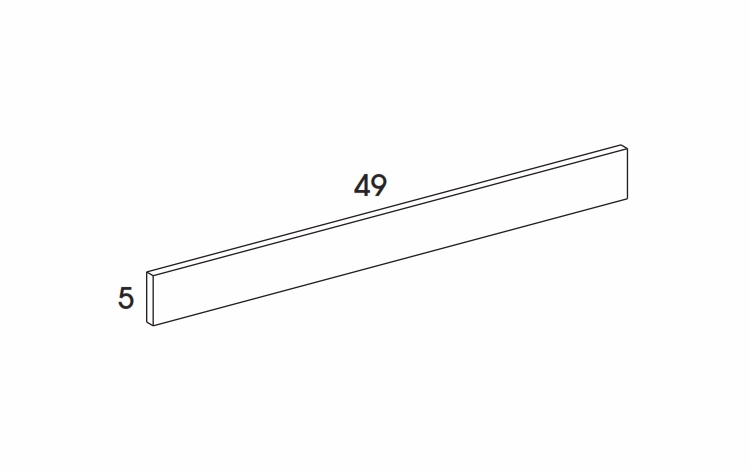 Dartmouth Dark Sable V549ST: Straight Valance: Assembled Kitchen Cabinets