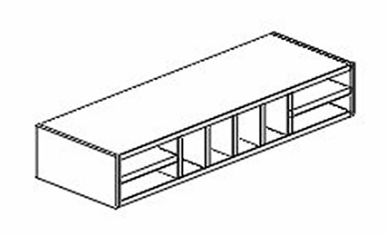 Dartmouth Honey Organizer Shelf