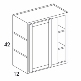 Dartmouth Honey WC3042: Wall Corner Cabinet: Assembled Kitchen Cabinets
