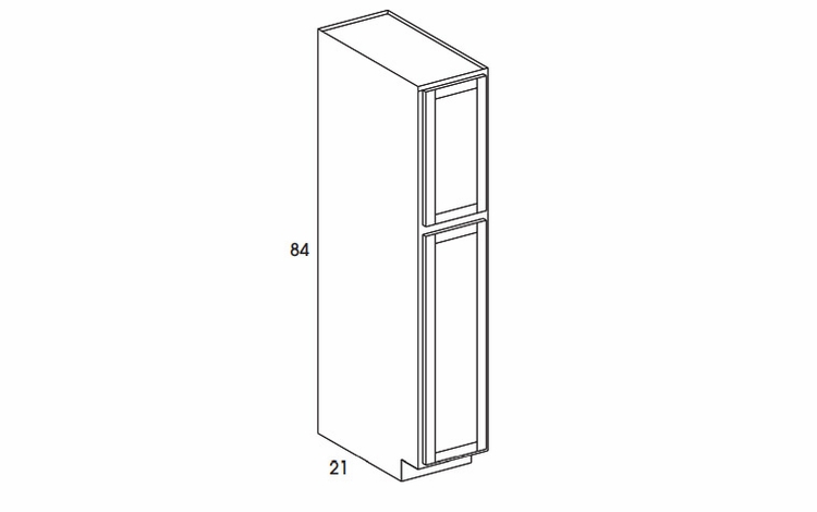 Dartmouth Stonybrook Paint LC158421: Linen Cabinet: Assembled Kitchen Cabinets