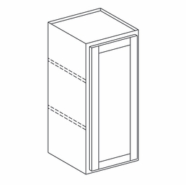 Dartmouth Stonybrook Paint W0936: Single Door Wall Cabinet: Assembled Kitchen Cabinets
