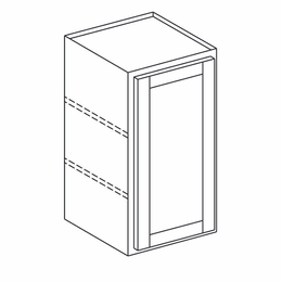 Dartmouth Stonybrook Paint W1530: Single Door Wall Cabinet: Assembled Kitchen Cabinets