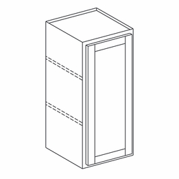 Dartmouth Stonybrook Paint W1536: Single Door Wall Cabinet: Assembled Kitchen Cabinets