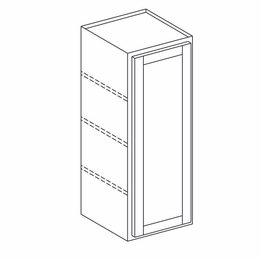 Dartmouth Stonybrook Paint W1542: Single Door Wall Cabinet: Assembled Kitchen Cabinets