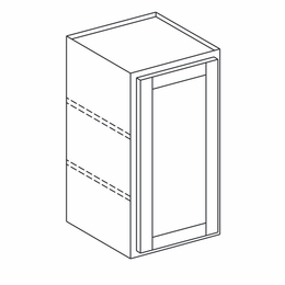 Dartmouth Stonybrook Paint W1830: Single Door Wall Cabinet: Assembled Kitchen Cabinets