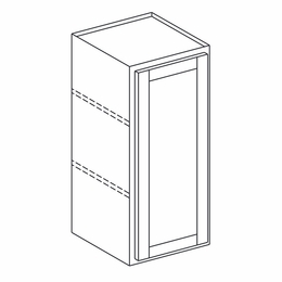 Dartmouth Stonybrook Paint W2136: Single Door Wall Cabinet: Assembled Kitchen Cabinets