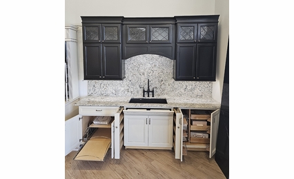 Diamond Pearl & Black Display For Sale